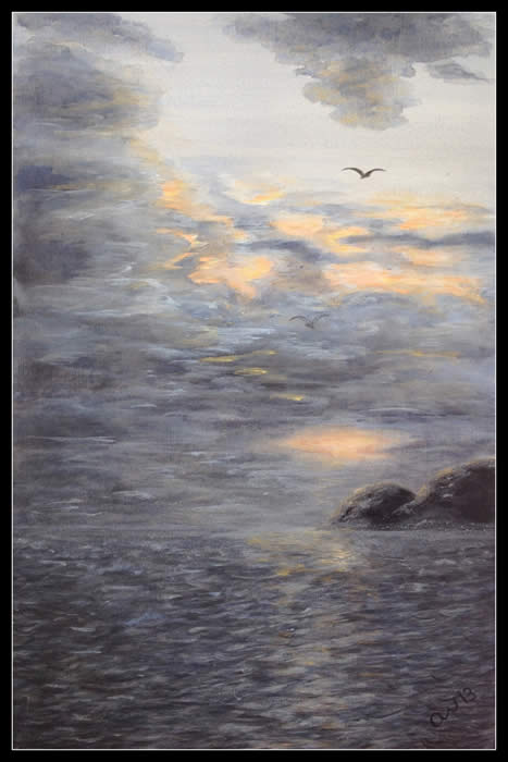 Havet 40x60