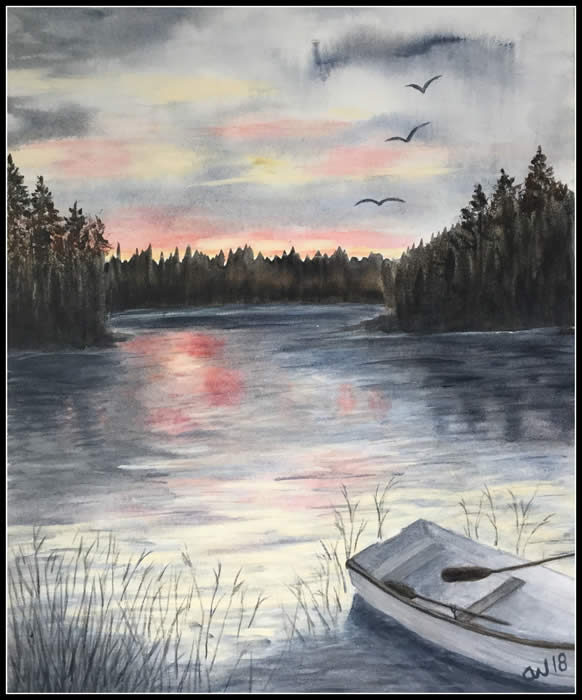 Askesjön  45 x50